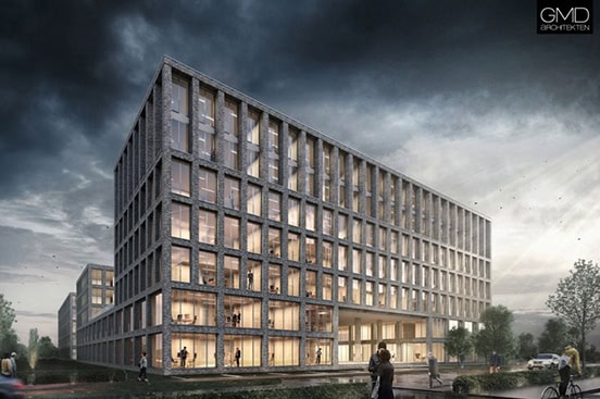 Modell des Digital Hub Industry