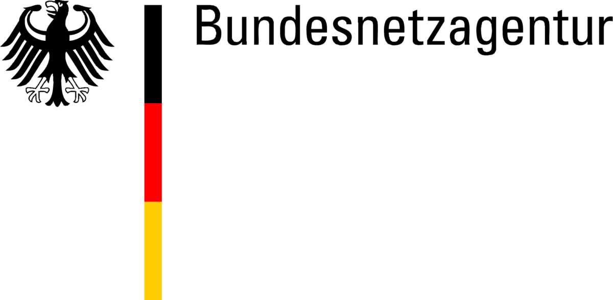 Logo Bundesnetzagentur für Elektrizität, Gas, Telekommunikation, Post und Eisenbahnen