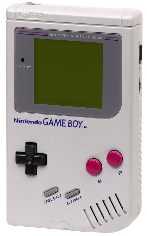 Der erste Game Boy.